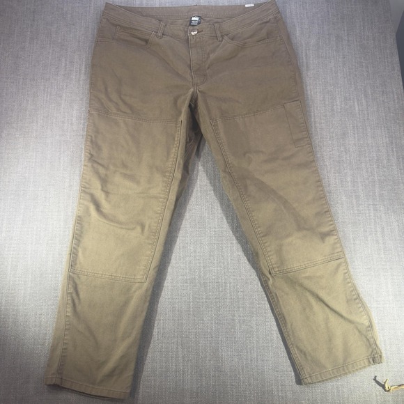 Rei Co-Op Other - REI Co-op Pants Mens 40x32 Brown Canvas Straight Leg Hiking Outdoor Workwear